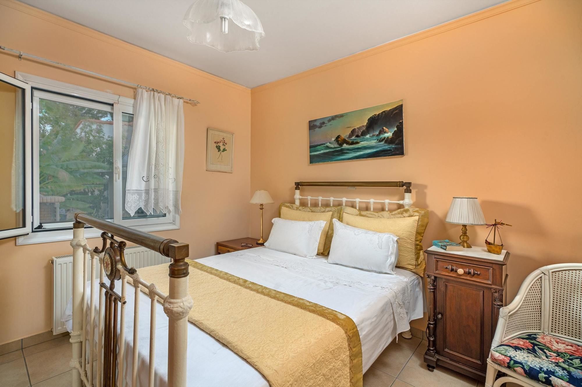 Maria'S Seaside Villa - House With 3 Rooms In Marathon, With Wonderful 외부 사진