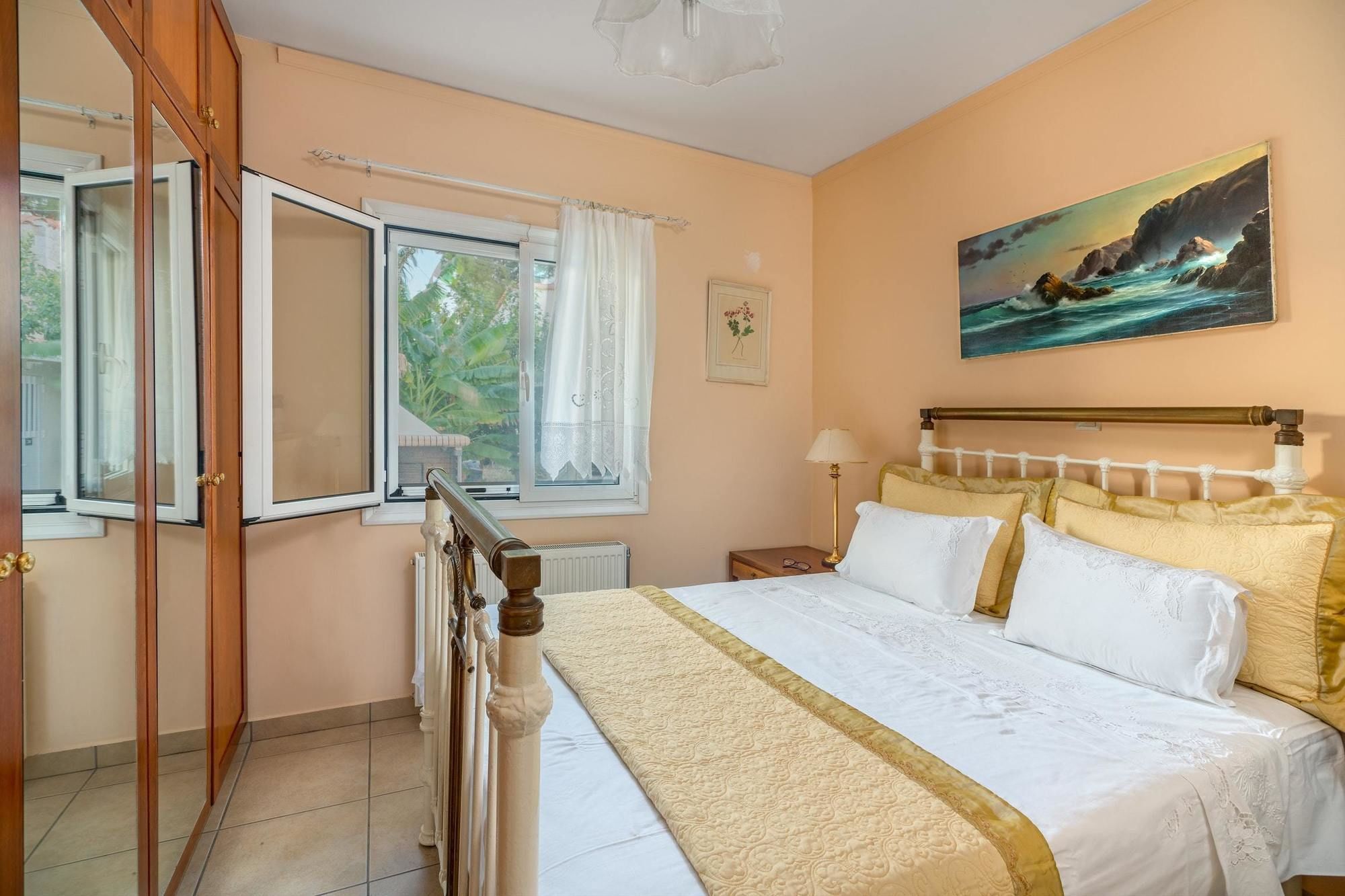 Maria'S Seaside Villa - House With 3 Rooms In Marathon, With Wonderful 외부 사진